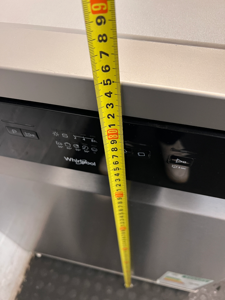 Whirlpool 13-Place Dishwasher in Silver Stainless Steel - 2ndhandwarehouse.com