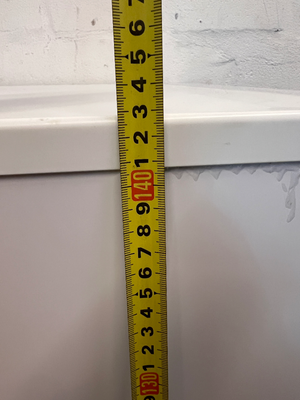 KIC White Top-Mount Fridge Freezer — Internal Light Not Working - 2ndhandwarehouse.com
