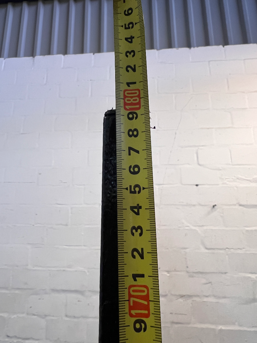 Double Black Metal Mobile Clothing Rail — Good Working Order - 2ndhandwarehouse.com