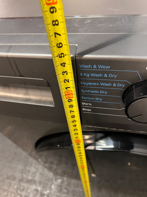Defy Metallic Grey Front Loader Washing Machine — Good Working Order - 2ndhandwarehouse.com