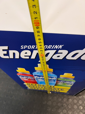 Frigoglass Black Energade Branded Bar Fridge — Good Working O - 2ndhandwarehouse.com