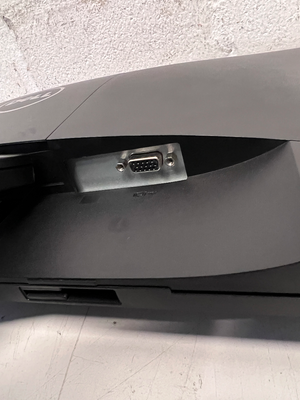 Black Dell Computer Monitor on Pedestal Stand — Good Working O - 2ndhandwarehouse.com