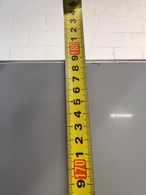 Silver Hisense Fridge Freezer with Water Dispenser — Working Order with Damaged Internal D - 2ndhandwarehouse.com
