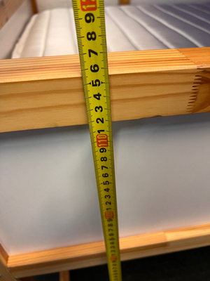 IKEA KURA Reversible Wooden Bunk Bed With Mattress — Good Working Order