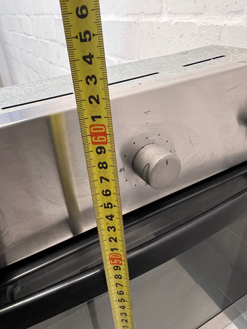 Defy Slimline 600 Built-in Oven in Stainless Steel — Good Working Order - 2ndhandwarehouse.com