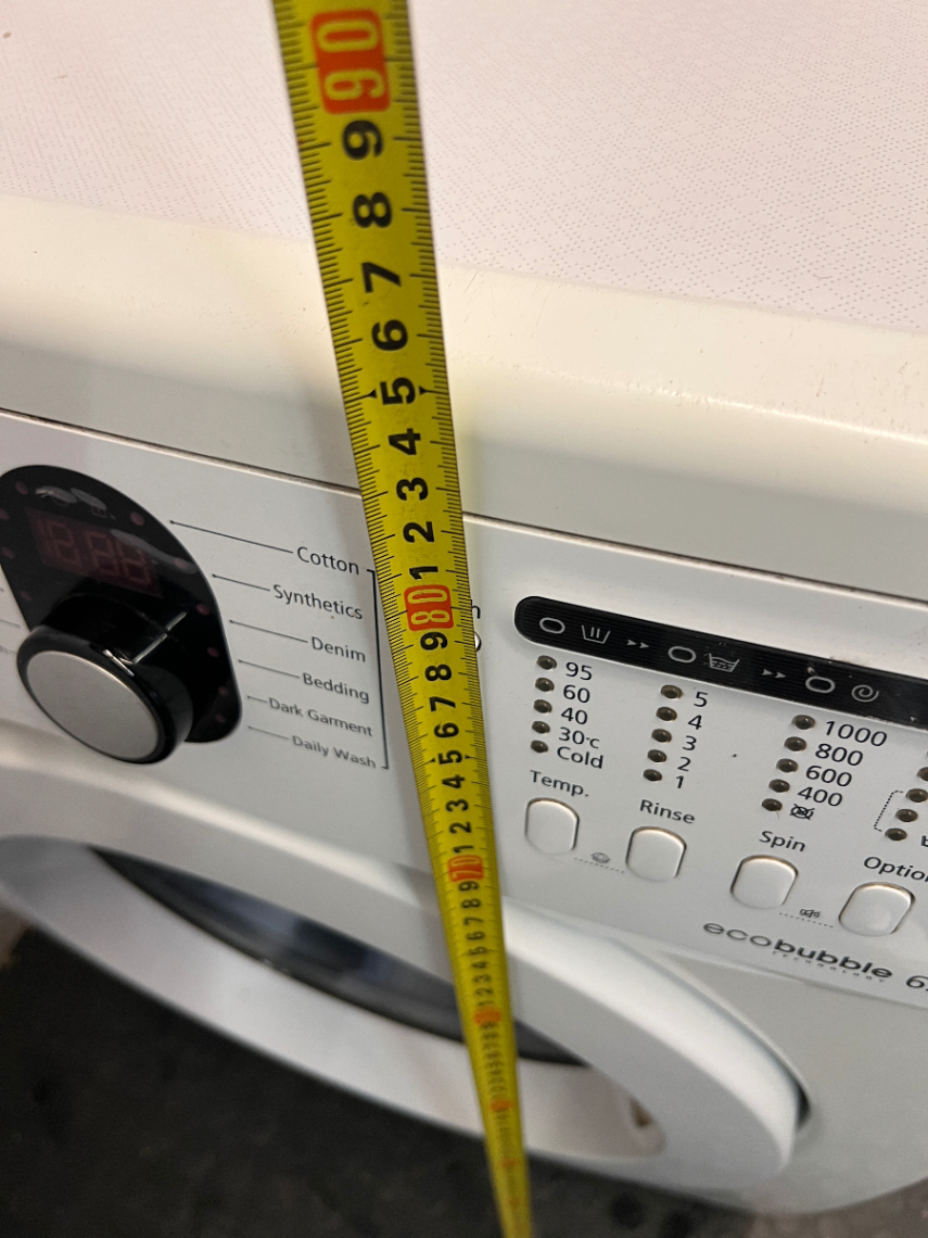 6kg Samsung EcoBubble Front Loader Washing Machine — Good Working Order; Used Condition