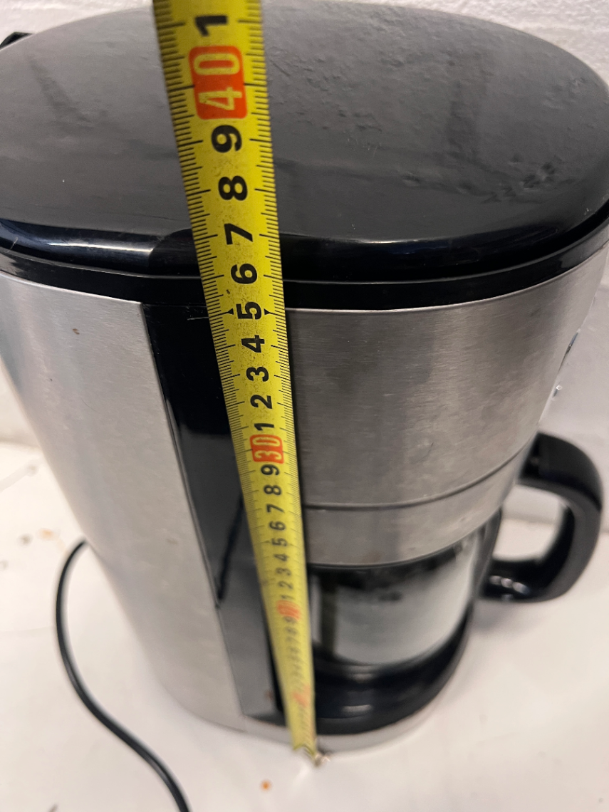 Defy Stainless Steel Digital Filter Coffee Machine — Good Working Order with General Wear