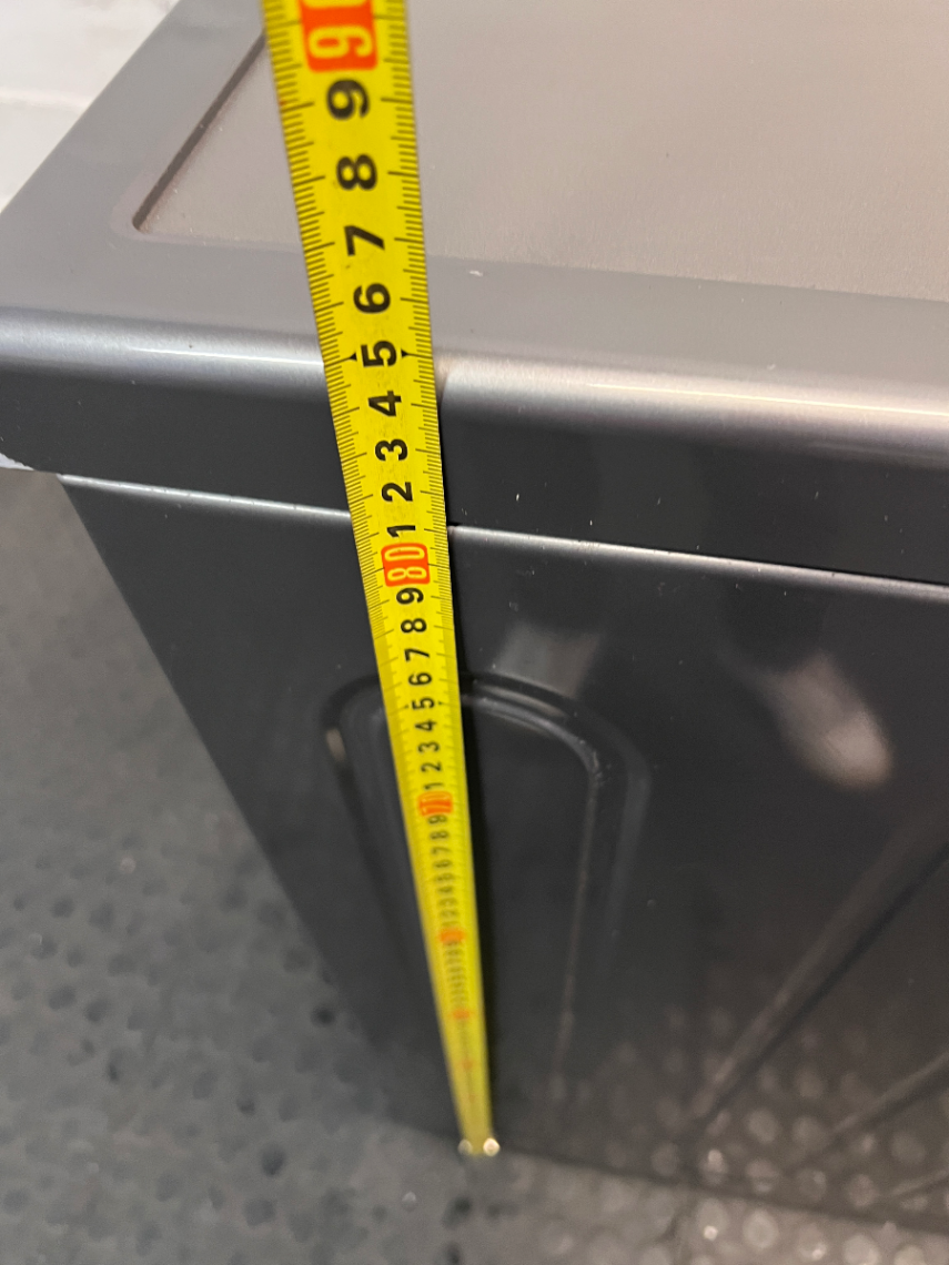 Samsung Grey Front Loader Washing Machine — Good Working Order