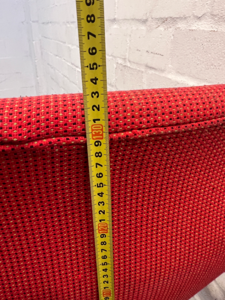 Two-Tone Red and Black High Back Office Chair