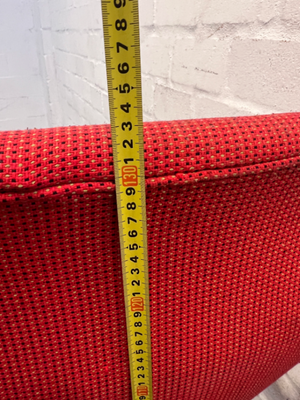 Two-Tone Red and Black High Back Office Chair