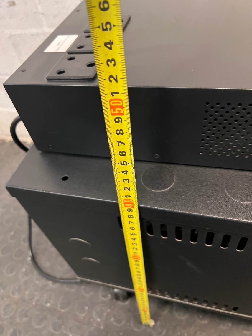 Mecer Inverter with Mobile Battery Cabinet — Good Working Order