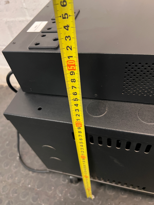 Mecer Inverter with Mobile Battery Cabinet — Good Working Order