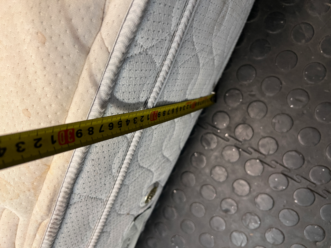 Sealy Posturepedic Crown Jewel Bamboo Queen Mattress — Surface Discolouration
