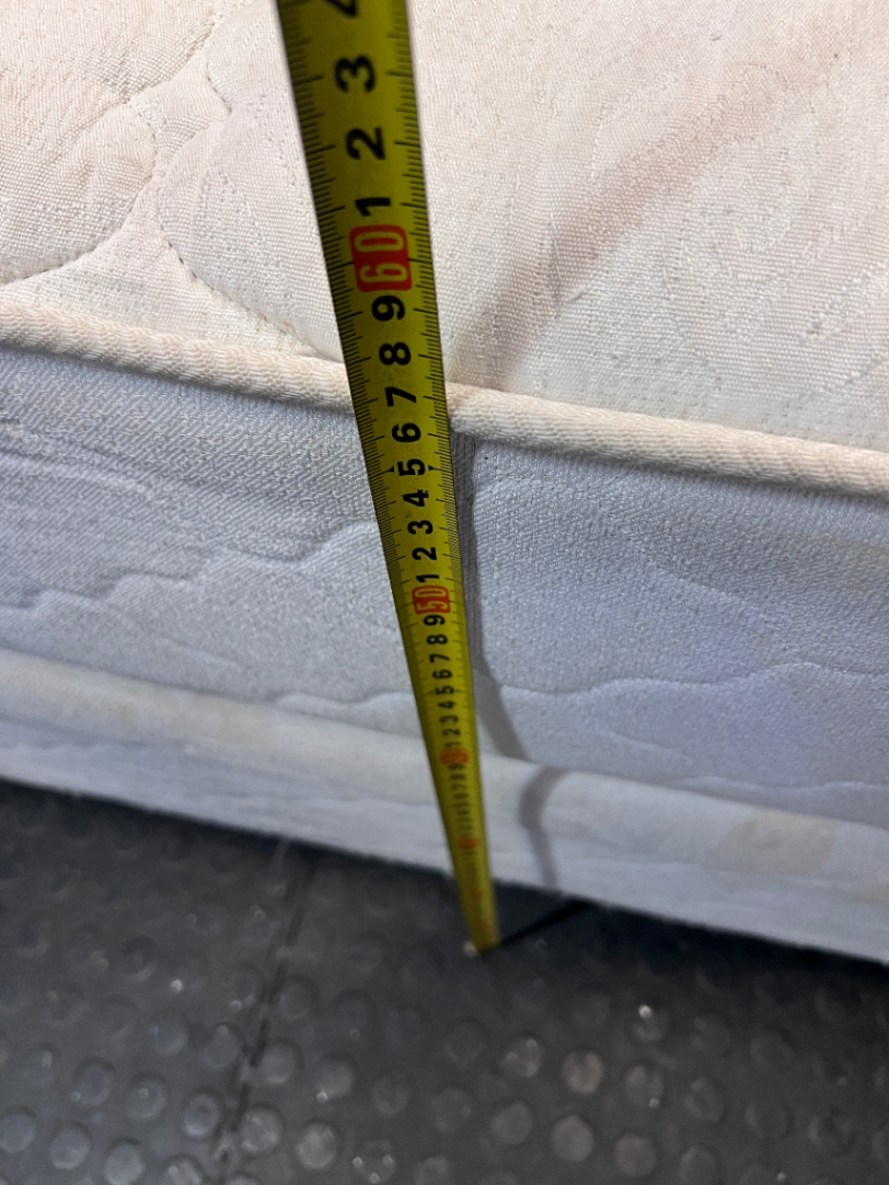 Durapedic Queen Base Set — Visible Wear and Surface Discolouration