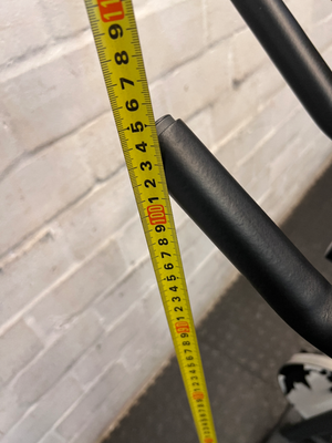 Trojan Spin 120 Exercise Bike in Dark Grey — Good Working Order; Missing Sticker on Wheel