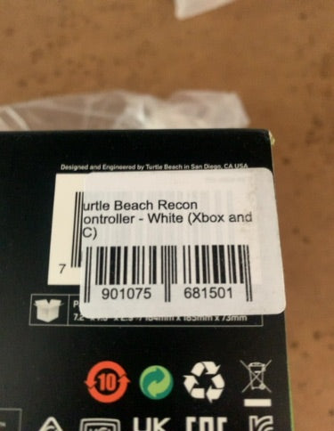 Turtle Beach Recon Xbox Controller - White WORKING COMPLETELY