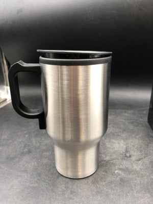 Coffeetime Doublewall Travel Mug - Keep your coffee warm and fresh wherever you go with this leak-proof stainless steel coffee mug.