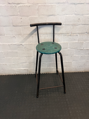 ndustrial Bar Stools - Well Used with Rust and Paint Chips - 2ndhandwarehouse.com