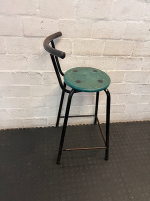 ndustrial Bar Stools - Well Used with Rust and Paint Chips - 2ndhandwarehouse.com