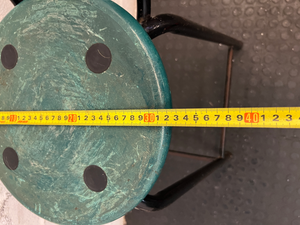 ndustrial Bar Stools - Well Used with Rust and Paint Chips - 2ndhandwarehouse.com