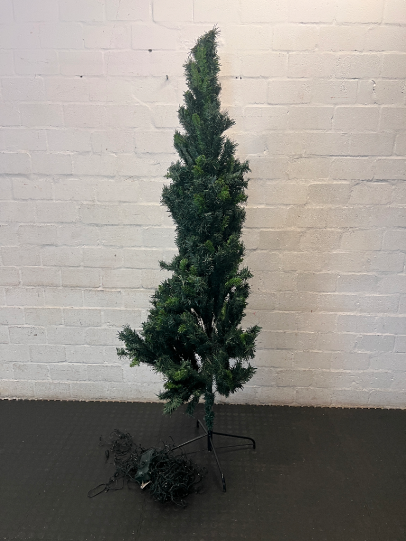 210cm Pre-Lit Pine Christmas Tree - 200 LEDs (Untested) - 2ndhandwarehouse.com