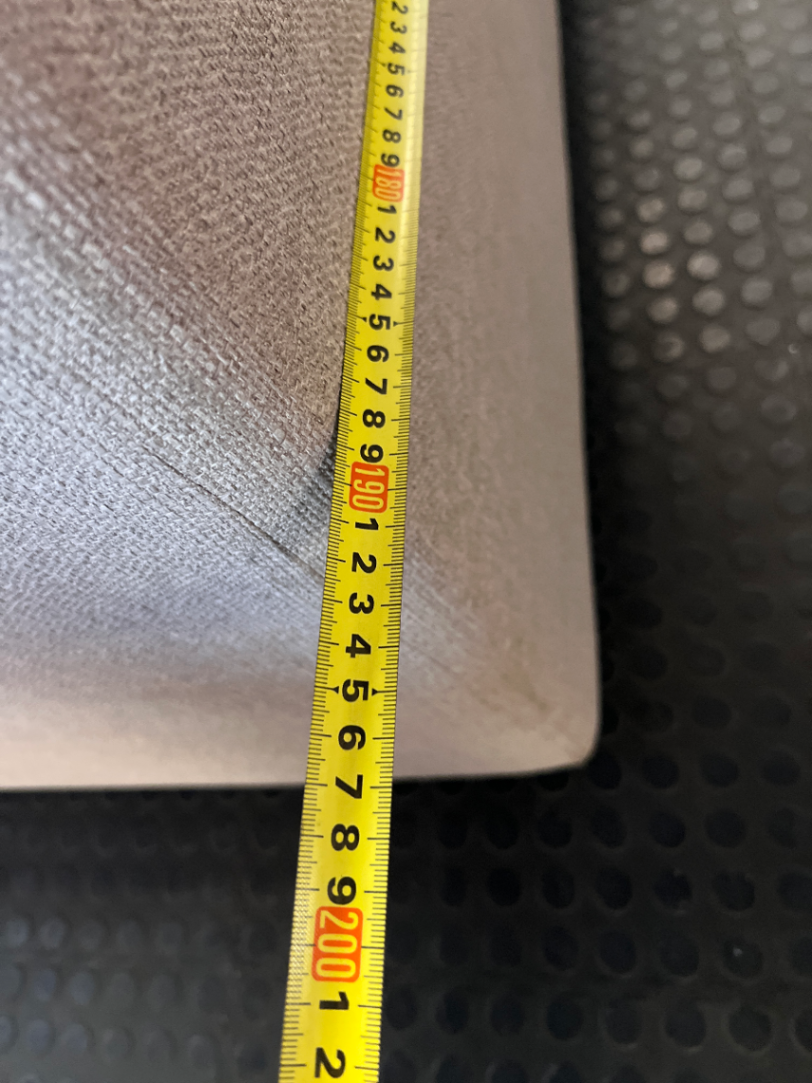 Sofaworx Light Beige Fabric U-Shape Lounge Suite with Ottoman - 2ndhandwarehouse.com