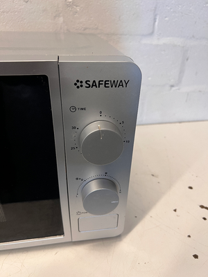Safeway 20L Microwave - Good Condition with Minor Rear Dent - 2ndhandwarehouse.com