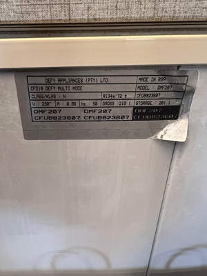 Defy 210L Chest Freezer - Visible Interior Damage - 2ndhandwarehouse.com