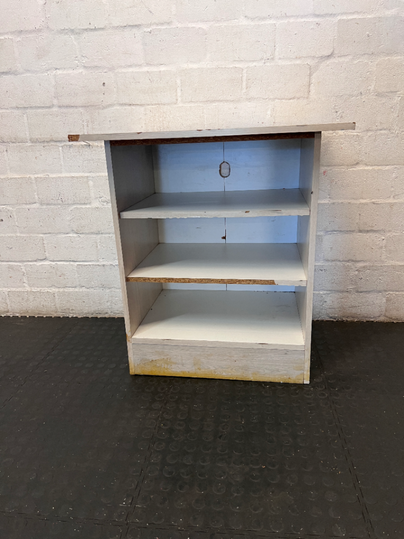 Light Oak-Look Storage Unit - Visible Edge Wear - 2ndhandwarehouse.com