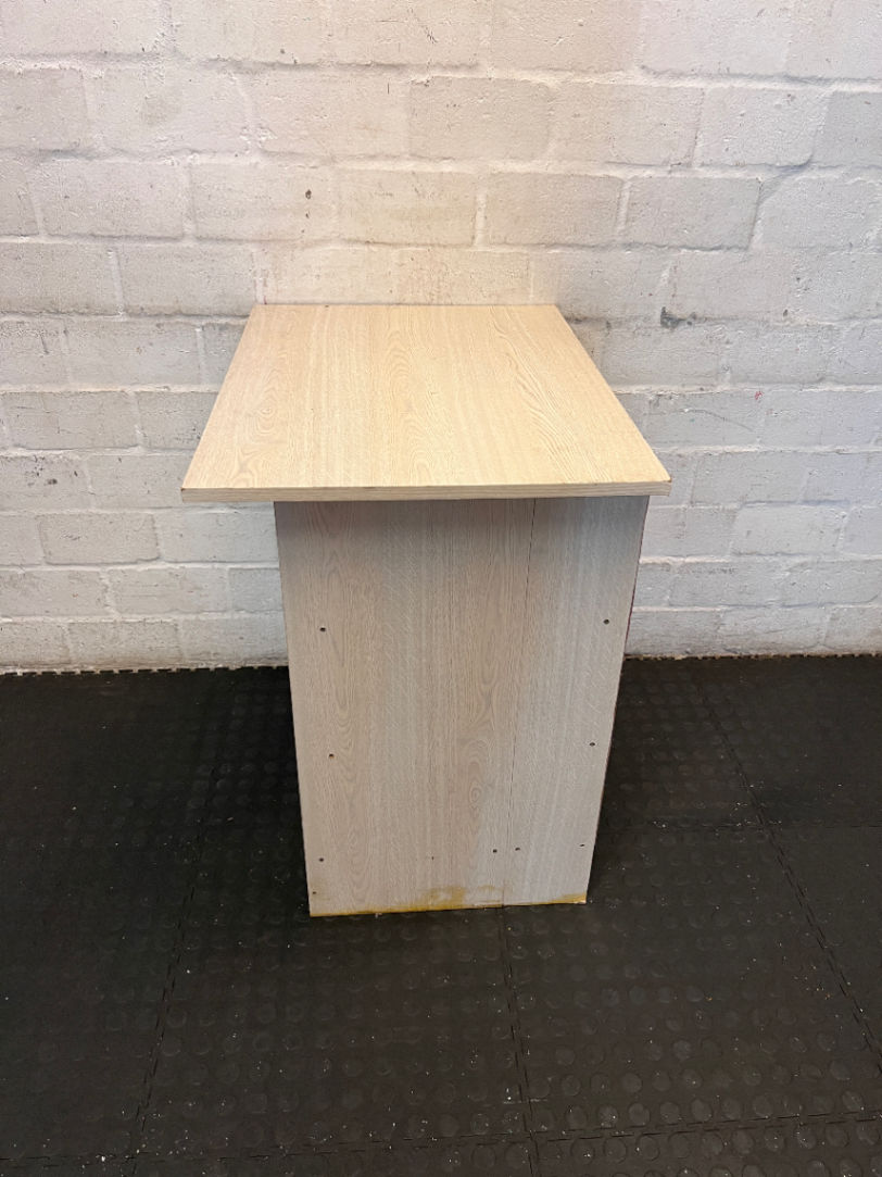 Light Oak-Look Storage Unit - Visible Edge Wear - 2ndhandwarehouse.com