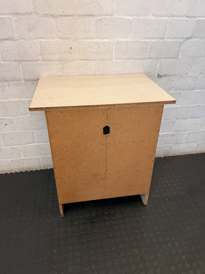 Light Oak-Look Storage Unit - Visible Edge Wear - 2ndhandwarehouse.com