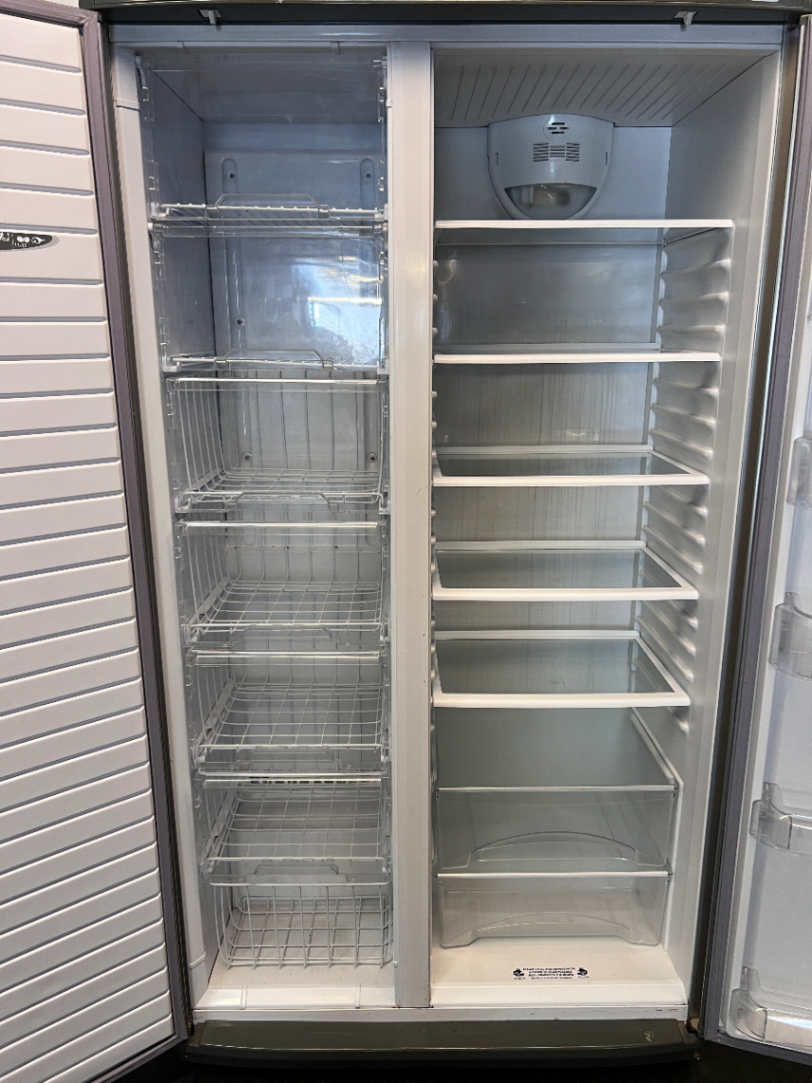 Silver Defy Double Door Fridge - Failed Testing / Needs Review - 2ndhandwarehouse.com