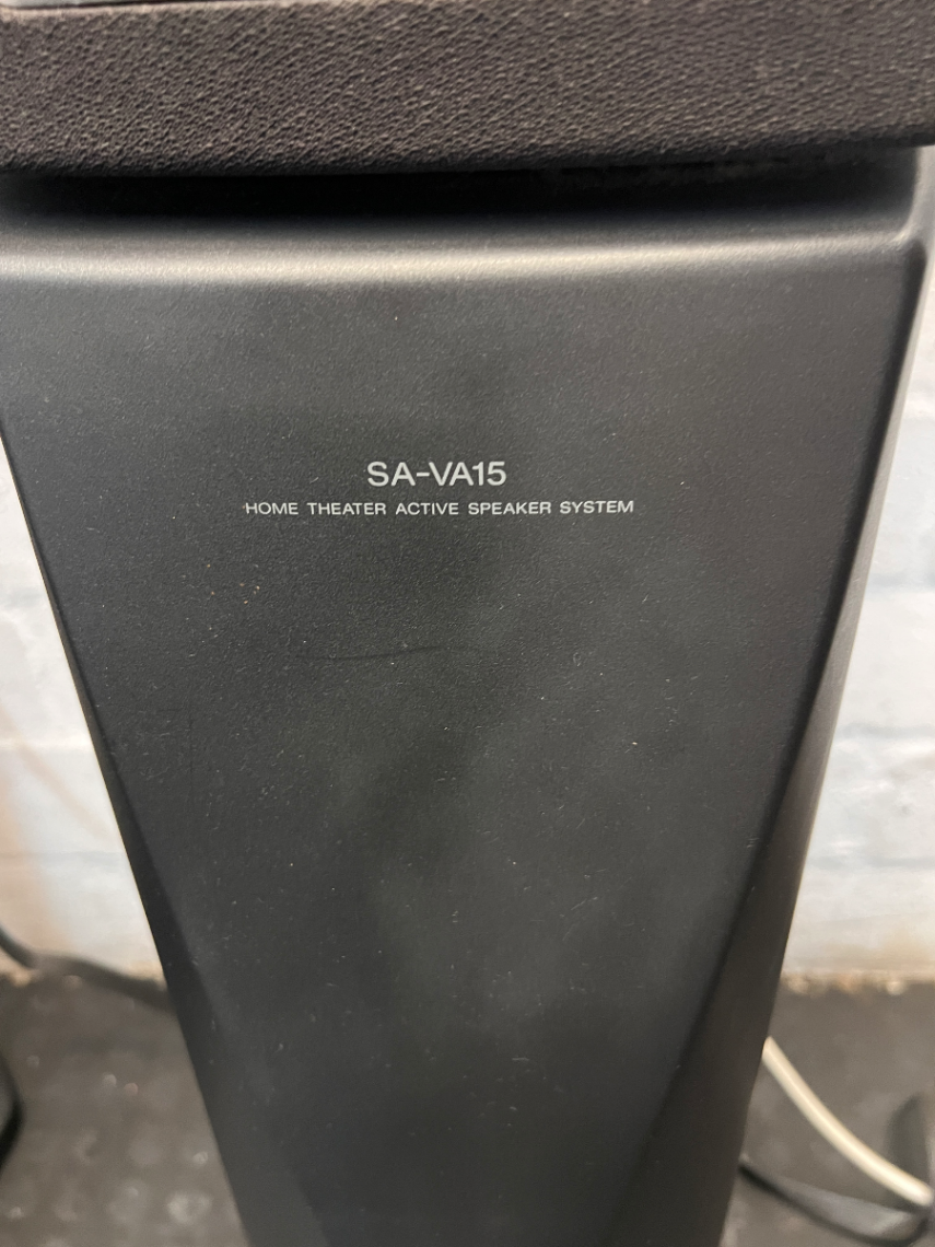 Sony Home Theater Speaker System - Well Used with Surface Dust - 2ndhandwarehouse.com