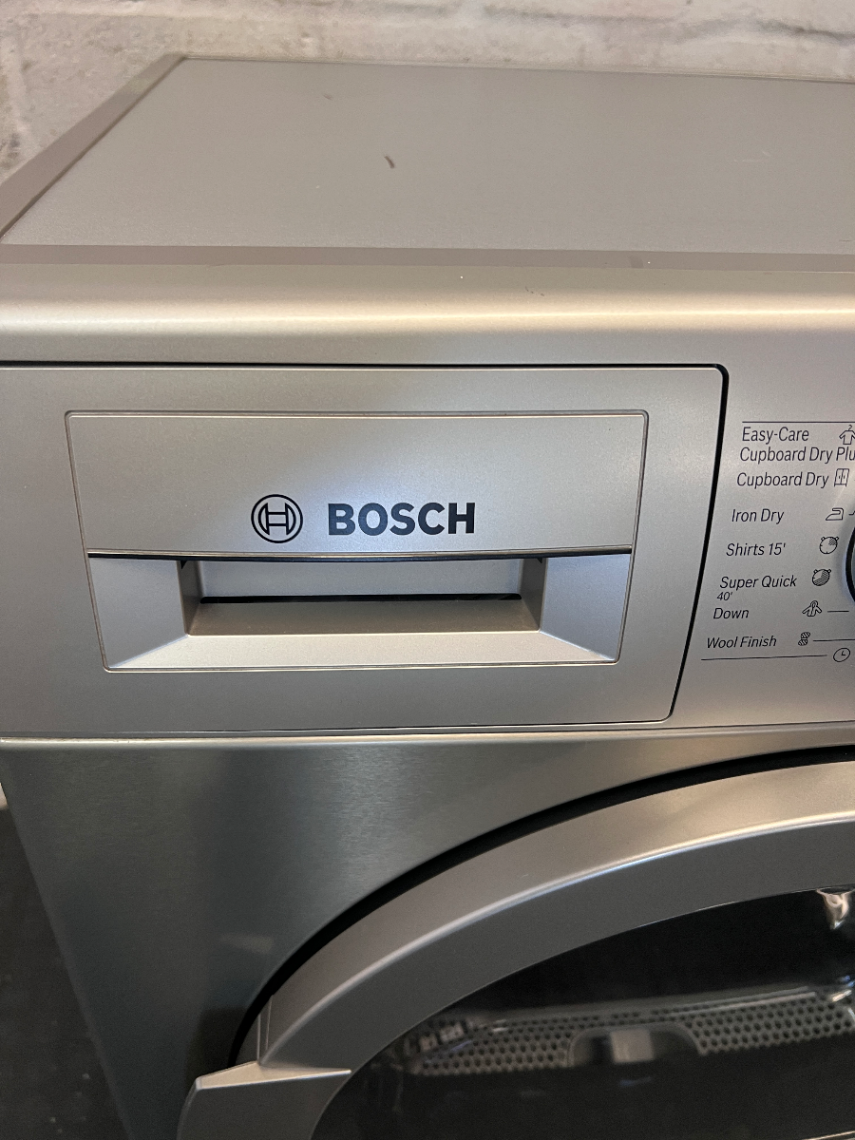 Bosch Serie 4 8kg Tumble Dryer - Silver Metal - 2ndhandwarehouse.com