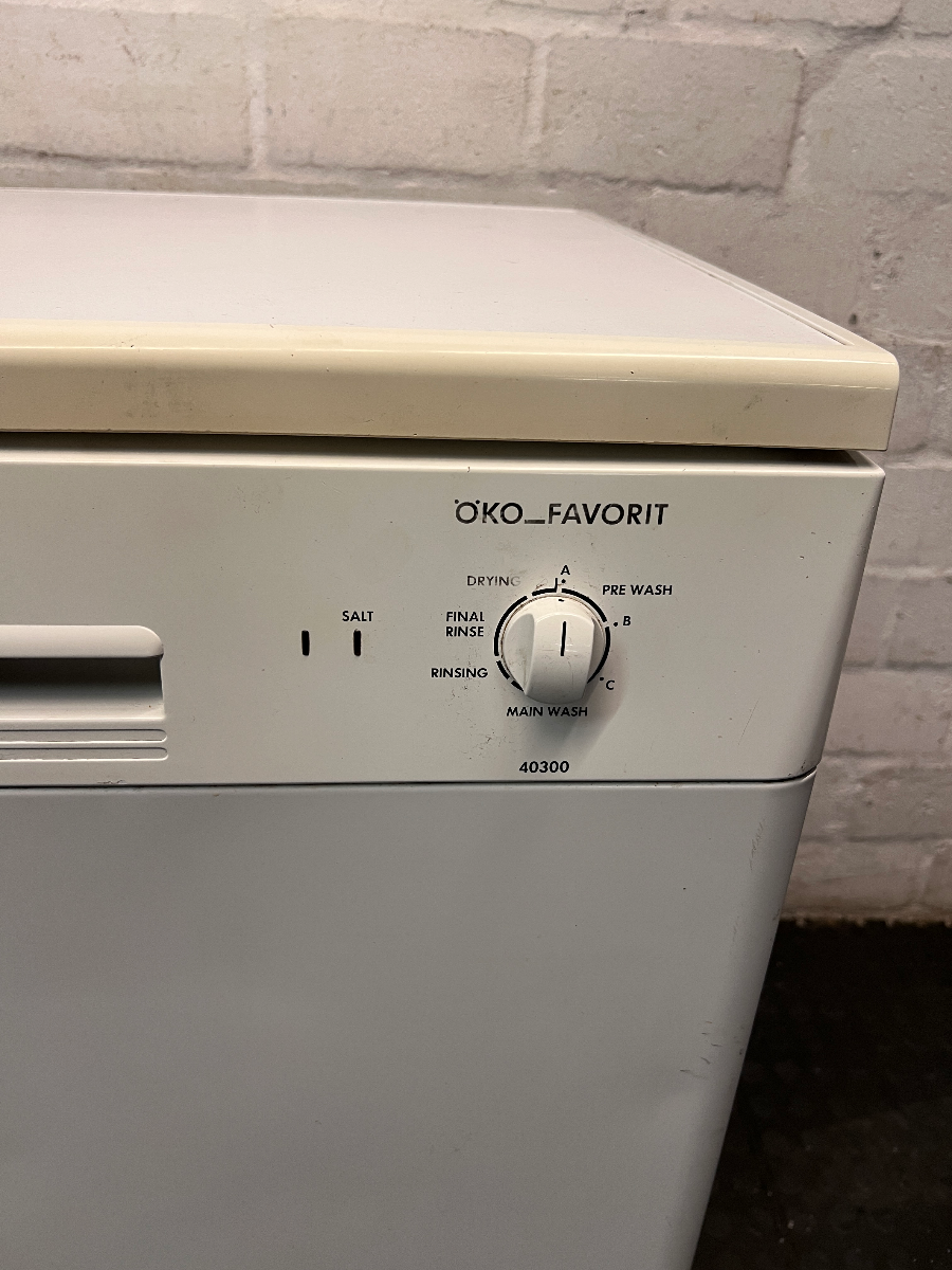 White AEG Oko_Favorit Dishwasher - 2ndhandwarehouse.com