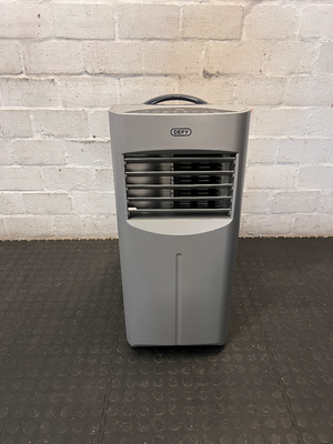 Silver Defy Portable Air Conditioner - Pipes and Plugs Included - 2ndhandwarehouse.com