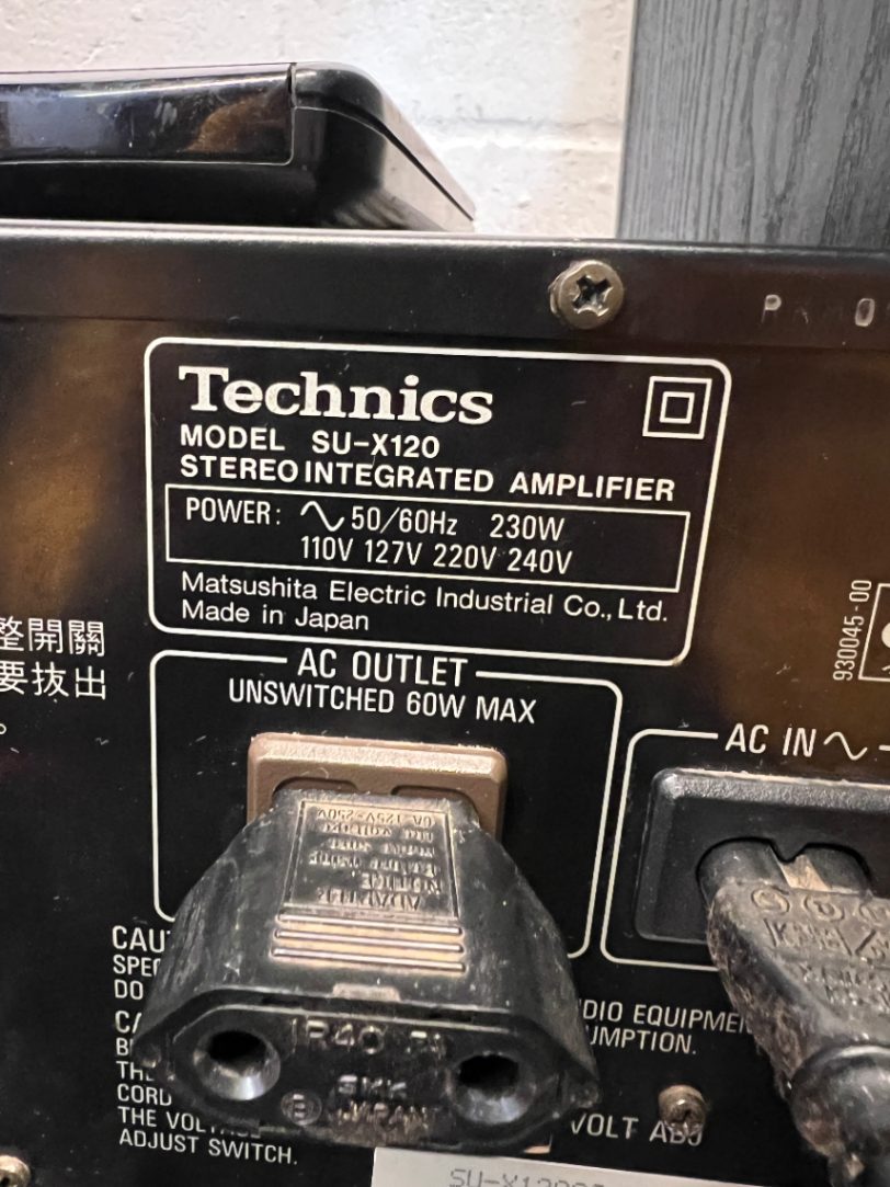 Technics Component Sound System with Four Speakers — Clean and Tested - 2ndhandwarehouse.com