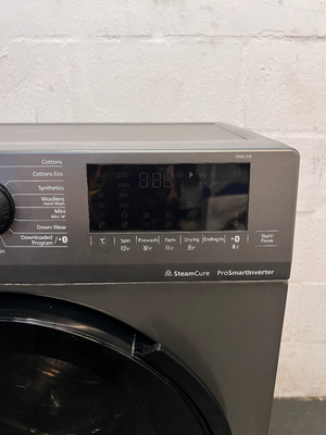 Defy Metallic Grey Front Loader Washing Machine — Good Working Order - 2ndhandwarehouse.com