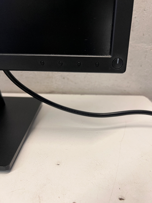Black Dell Computer Monitor on Pedestal Stand — Good Working O - 2ndhandwarehouse.com