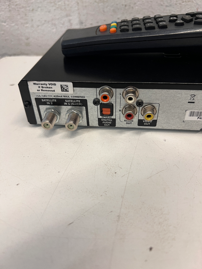 DStv HD PVR Decoder with Remote Control — Operational with Missing Power Adapter and Casing D - 2ndhandwarehouse.com