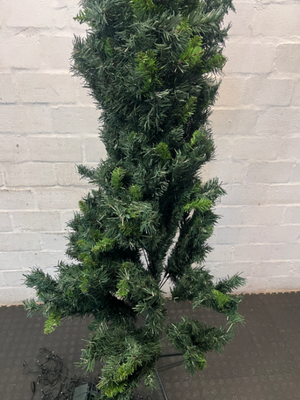210cm Pre-Lit Pine Christmas Tree - 200 LEDs (Untested) - 2ndhandwarehouse.com