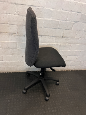 Mid Back Office Chair - Missing Armrests - 2ndhandwarehouse.com