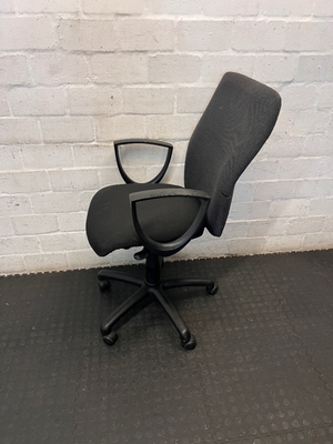 Mid-Back Office Chair - Left Arm Missing - 2ndhandwarehouse.com