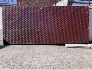Wooden Garage Door & Motor - Hardware Wear (480cm x 205cm) - 2ndhandwarehouse.com