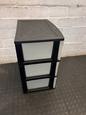 Addis 3-Drawer Plastic Storage Unit - 2ndhandwarehouse.com