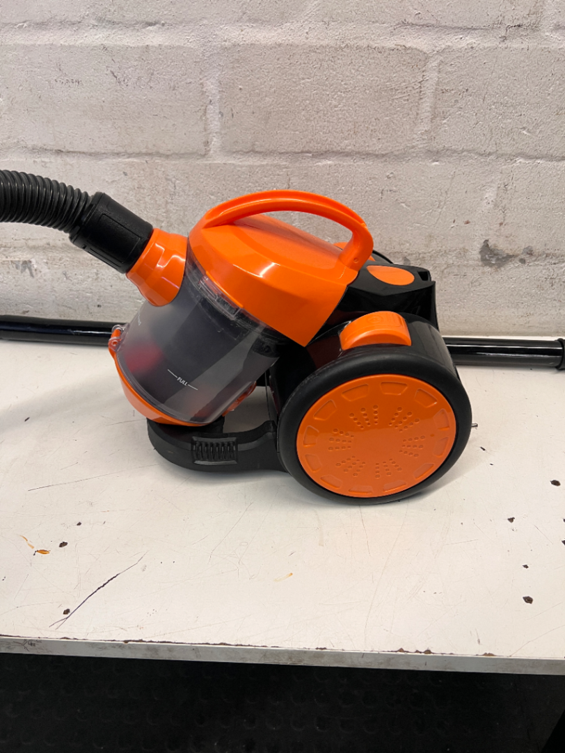 Bennett Read Orange and Black Vacuum Cleaner — Working with Fair Exterior C - 2ndhandwarehouse.com