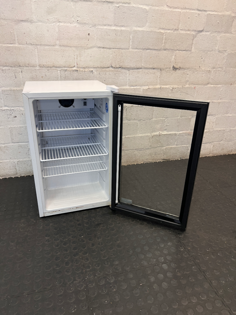Frigoglass Black Energade Branded Bar Fridge — Good Working O - 2ndhandwarehouse.com