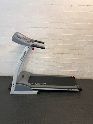 Trojan Grey and White Home Treadmill — Misaligned Running M - 2ndhandwarehouse.com