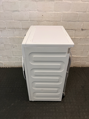 Defy White Front Loader Washing Machine — Good Working Order with Minor Scuffs