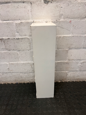 Slim Wooden 4-Tier Shelf with Heart Detail